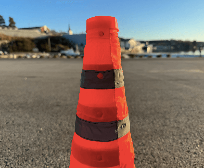 Sammenleggbar Kjegle