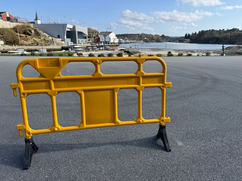 Avsperringsgjerde i plast - 2 pakning