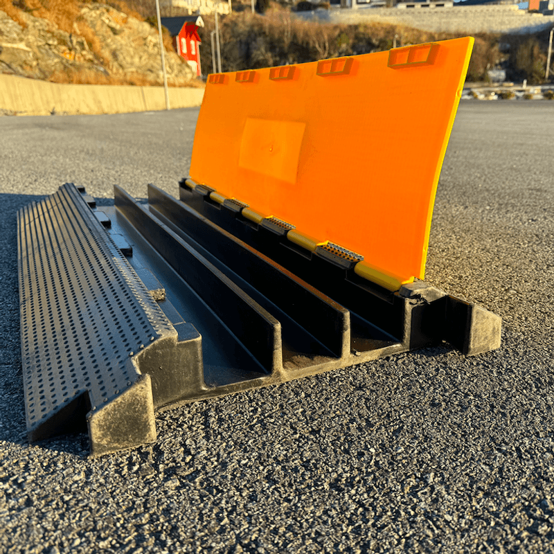 Heavy Duty Kabelbeskytter 3-veis, Ø50mm